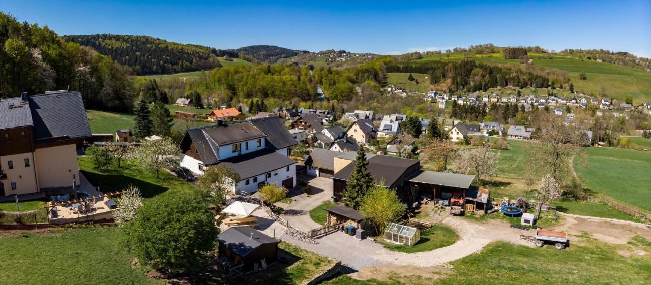 Ferienwohnungen Weißflog Schwarzenberg/Erzgebirge Exterior foto